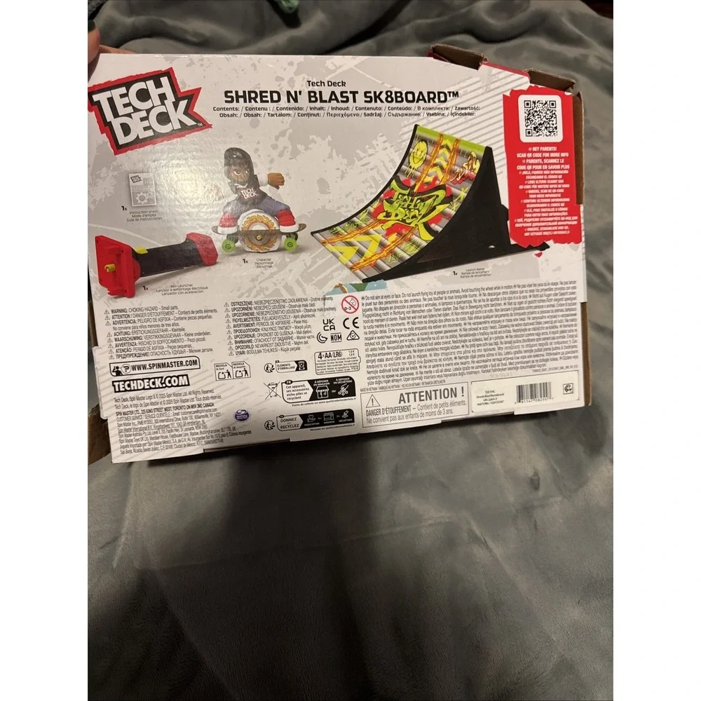 Tech Deck Shred N Blast Sk8board